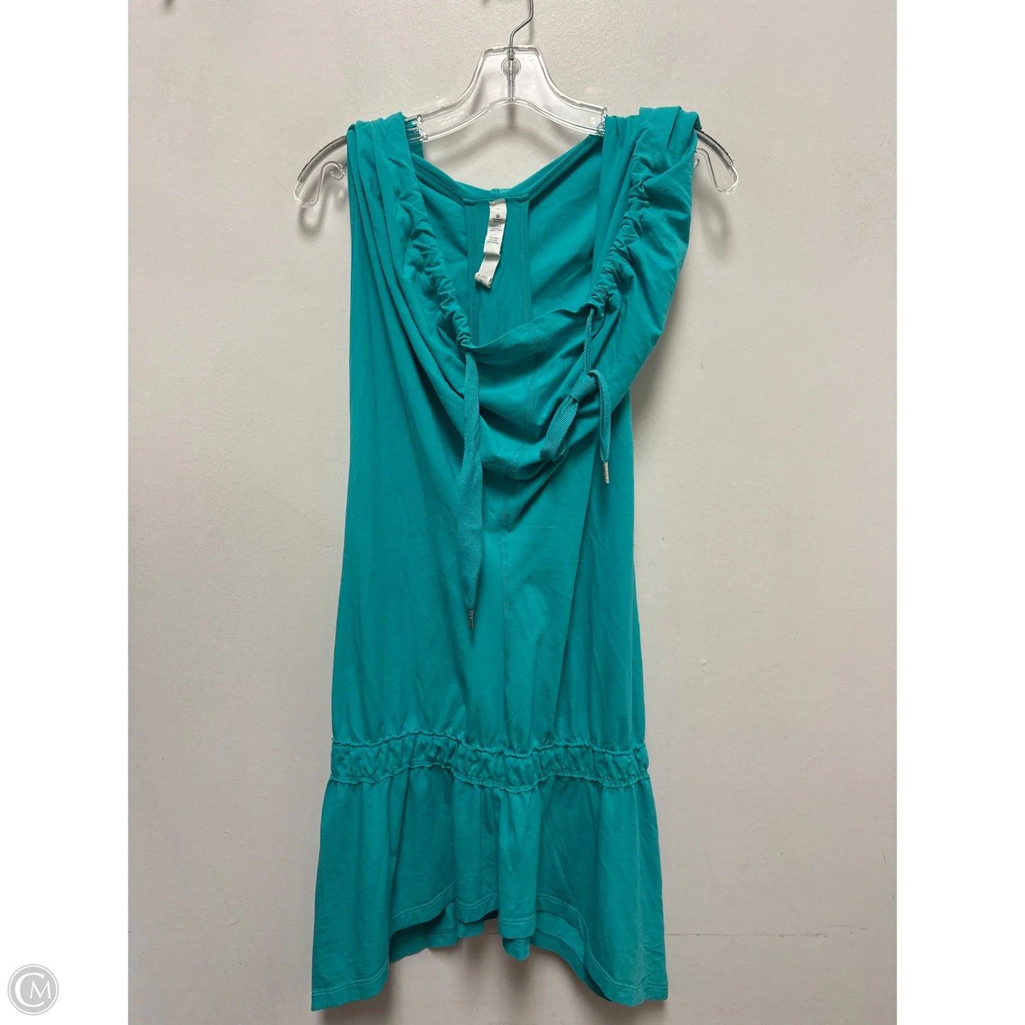 Athletic Dress By Lululemon In Blue & Brown, Size: 8