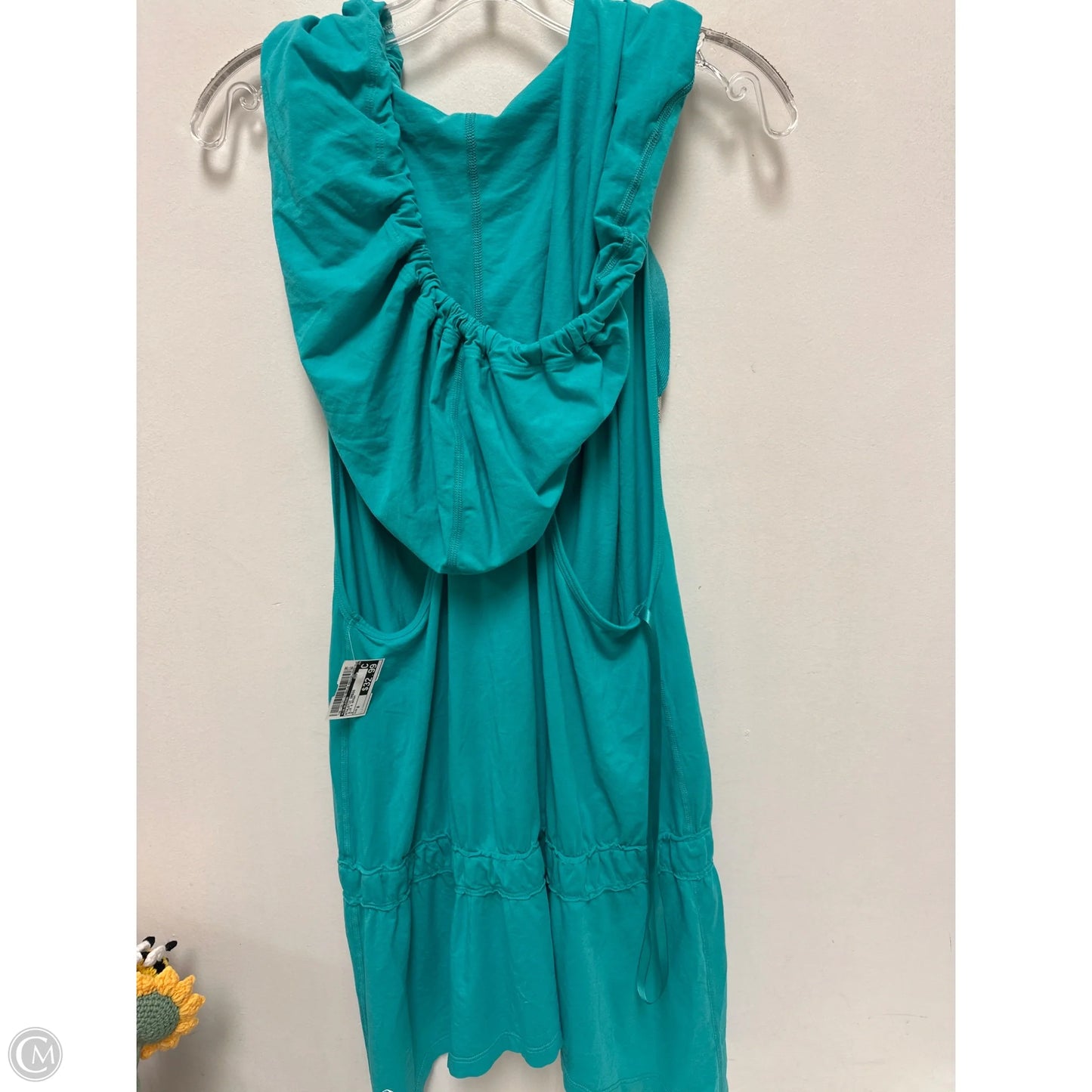 Athletic Dress By Lululemon In Blue & Brown, Size: 8