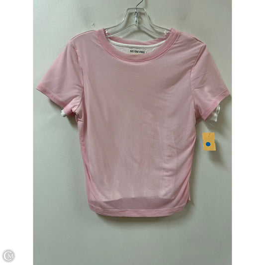 Top Short Sleeve By We The Free In Pink, Size: L