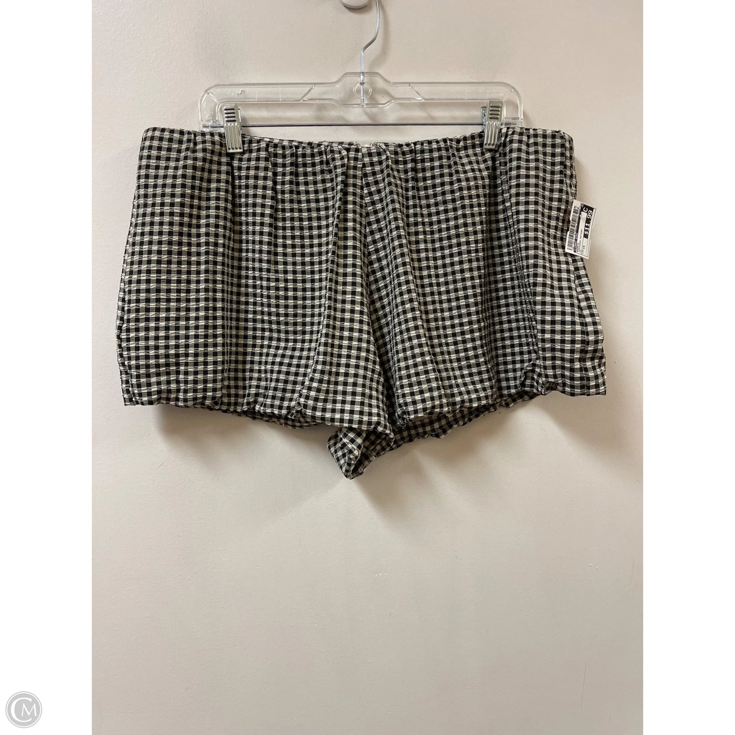Shorts By Gianni Bini In Checkered Pattern, Size: 14