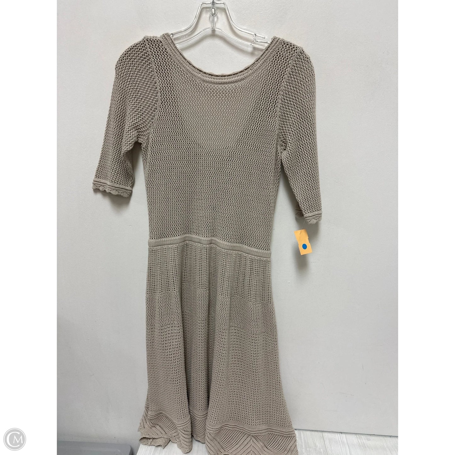 Swimwear Cover-up By Clothes Mentor In Tan, Size: L
