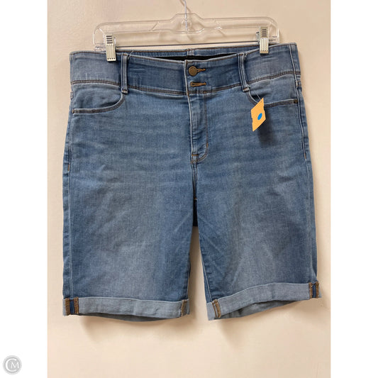 Shorts By Apt 9 In Blue Denim, Size: 14