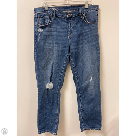Jeans Boyfriend By Sonoma In Blue Denim, Size: 12