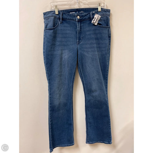 Jeans Boot Cut By Old Navy In Blue Denim, Size: 12