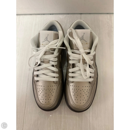 Shoes Sneakers By Nike In Gold, Size: 6.5