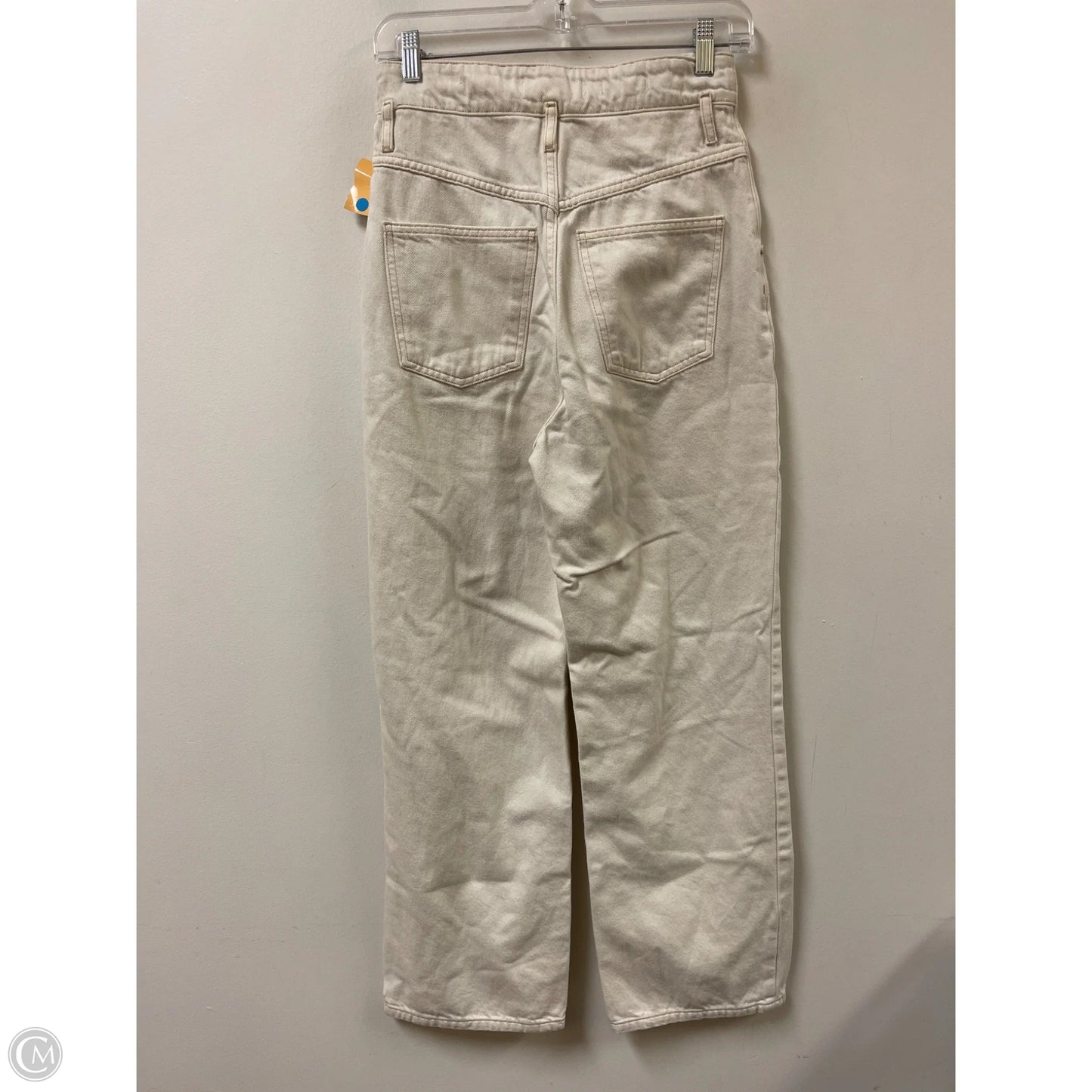 Pants Wide Leg By Mng In Cream, Size: 4
