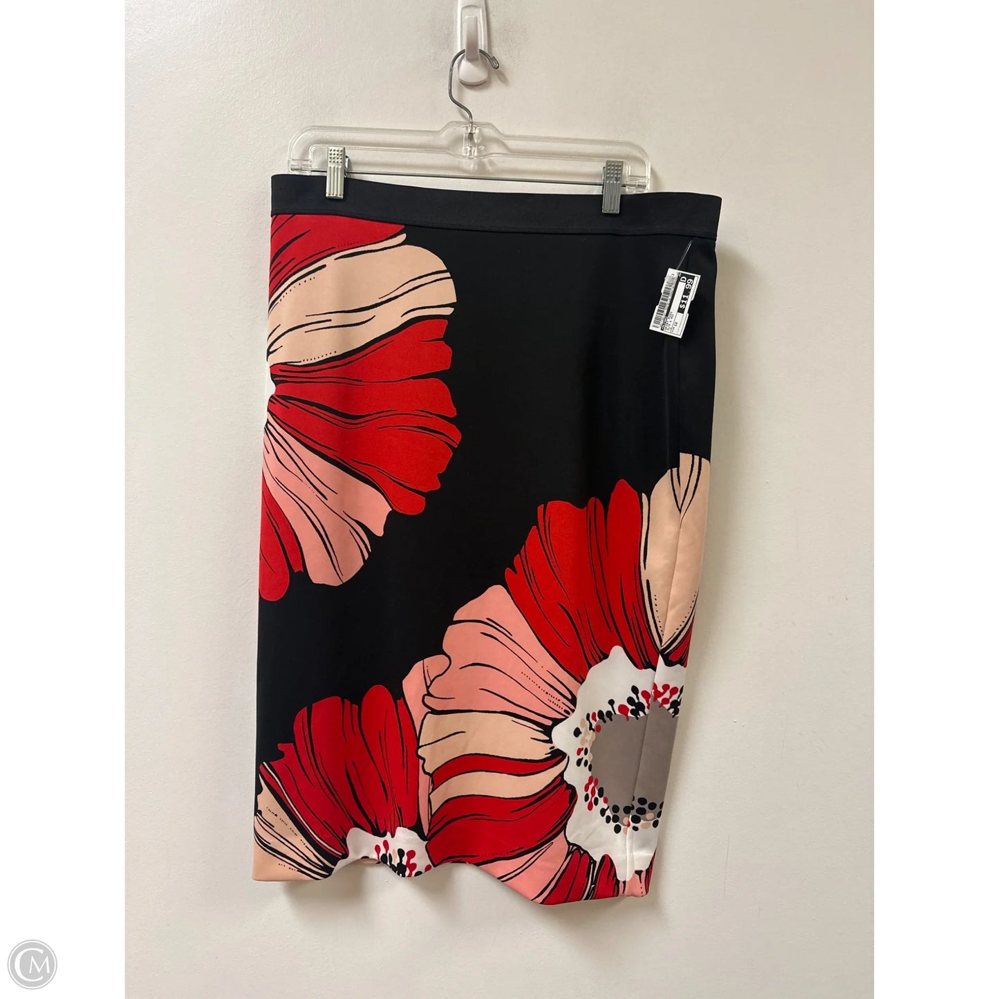 Skirt Midi By Alfani In Blue & Red, Size: 12