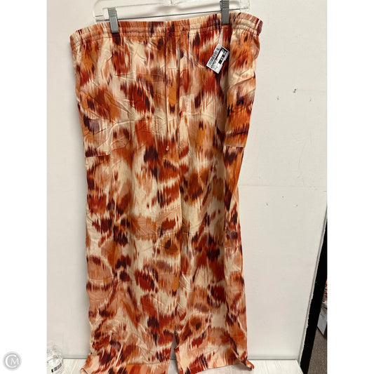 Pants Wide Leg By Black Rainn In Orange, Size: 16