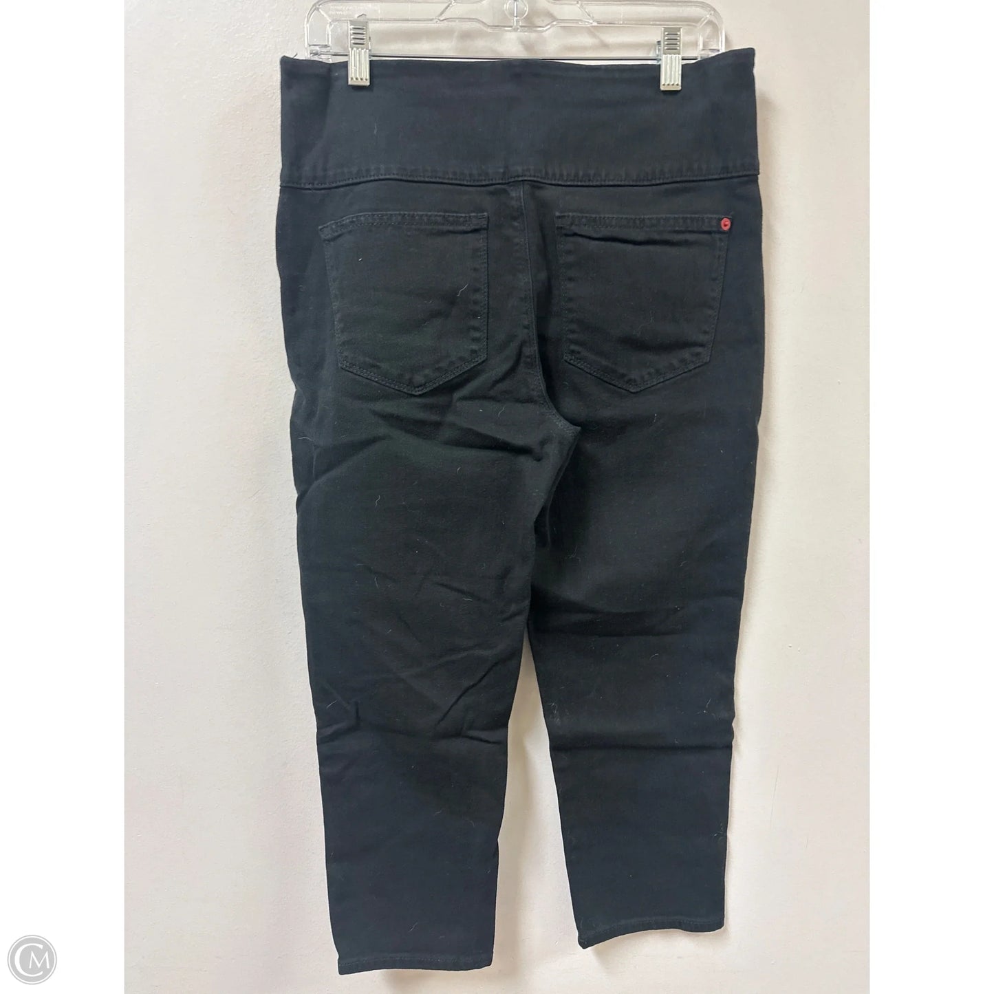 Jeans Skinny By Spanx In Black, Size: 8