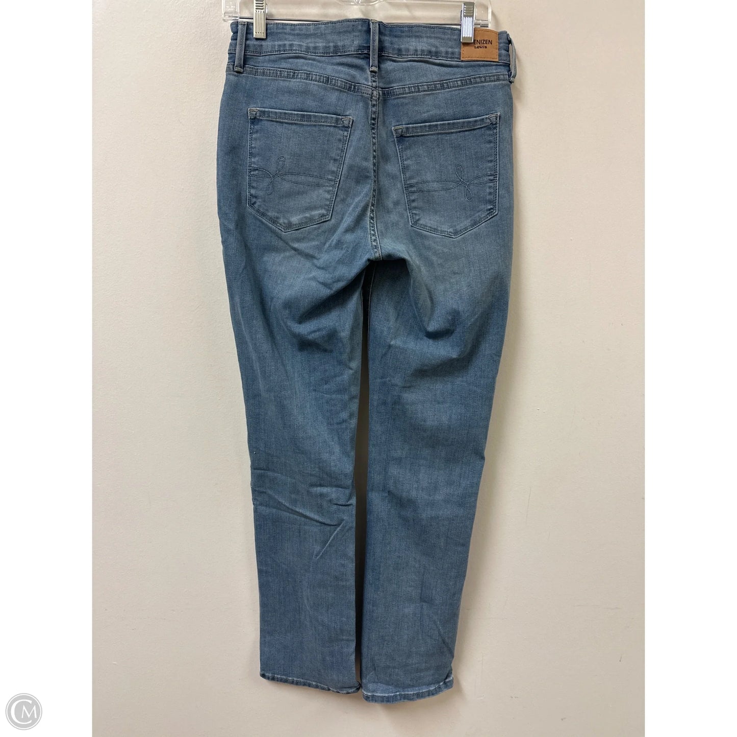 Jeans Skinny By Levis In Blue Denim, Size: 8