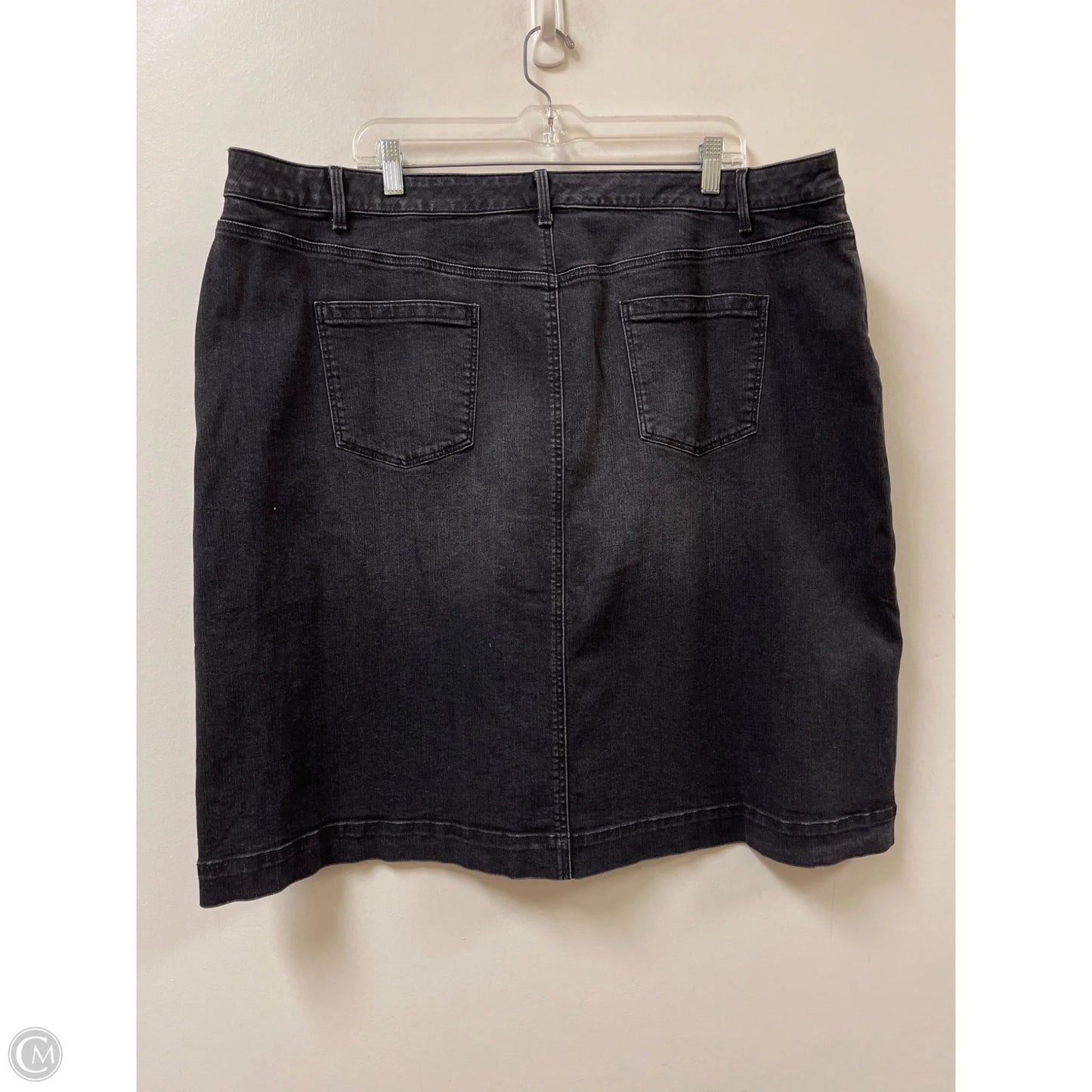 Skirt Midi By Talbots In Black, Size: 22