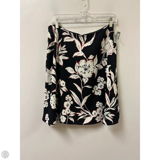 Skirt Mini & Short By White House Black Market In Black & Brown, Size: 10