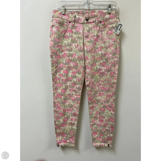 Jeans Skinny By Limited In Pink, Size: 6