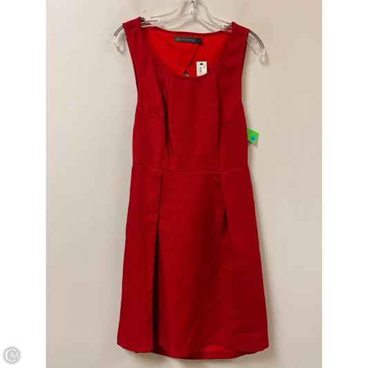 Dress Casual Midi By Outback Red In Red, Size: S