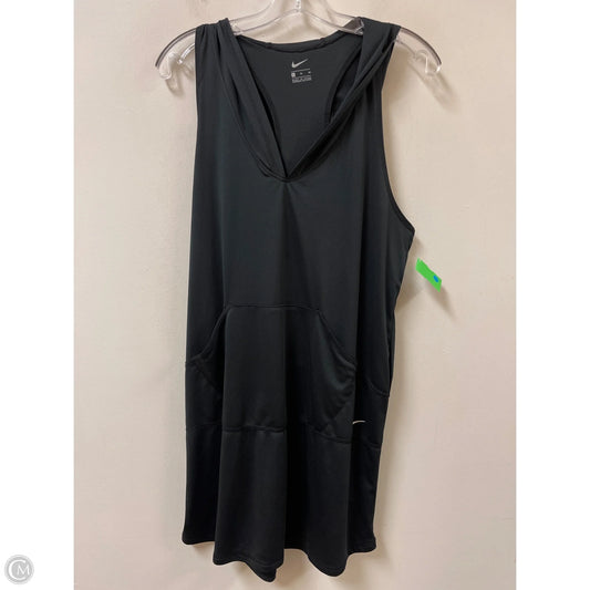 Athletic Dress By Nike Apparel In Black, Size: Xl