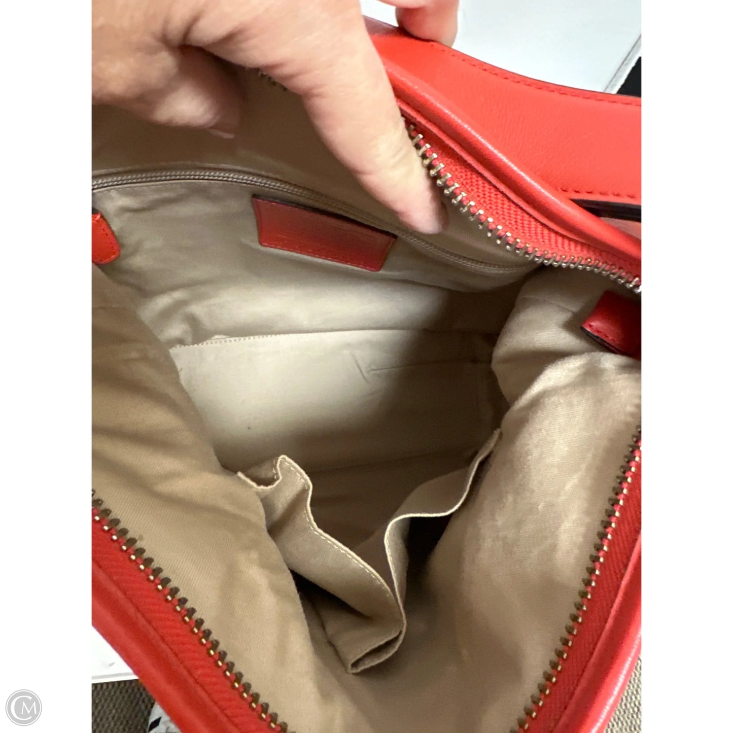 Handbag Designer By Coach, Size: Large