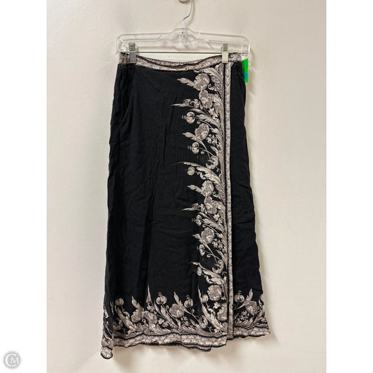 Skirt Maxi By Max Studio In Black & Brown, Size: 2