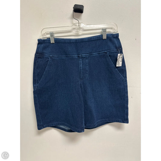 Shorts By Belle By Kim Gravel In Blue Denim, Size: 8