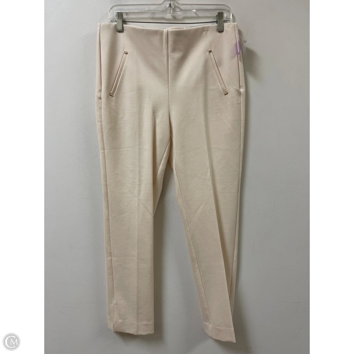 Pants Cropped By Chicos In Cream, Size: 8