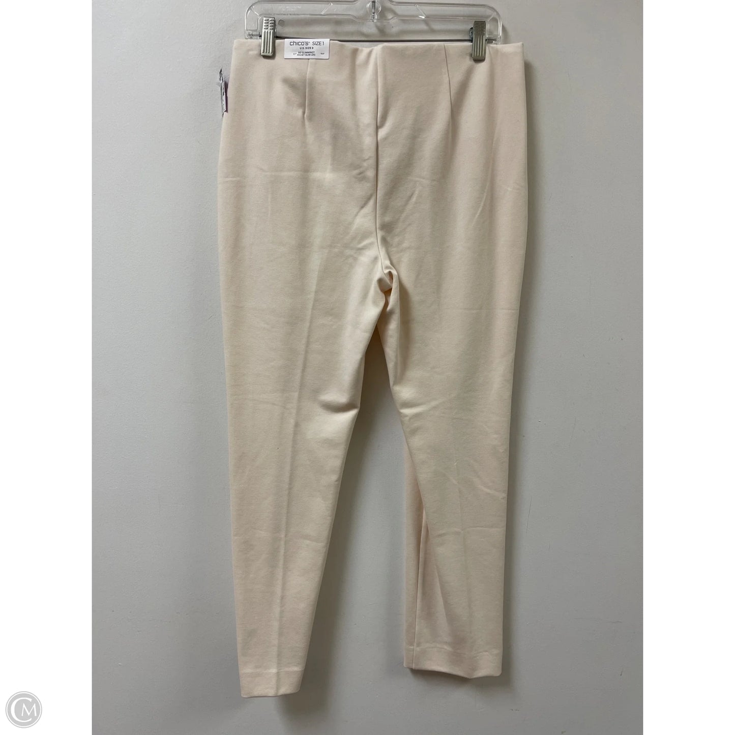 Pants Cropped By Chicos In Cream, Size: 8