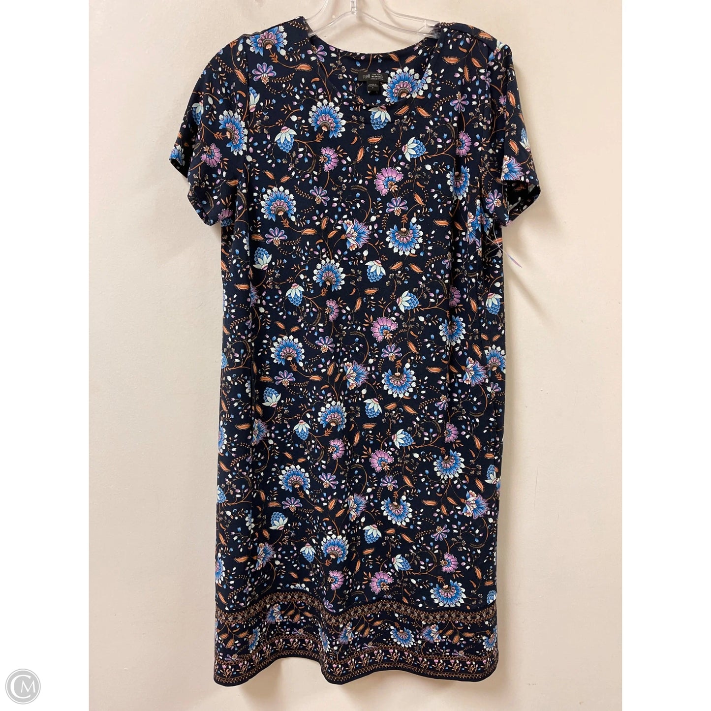 Dress Casual Midi By J. Jill In Floral Print, Size: S