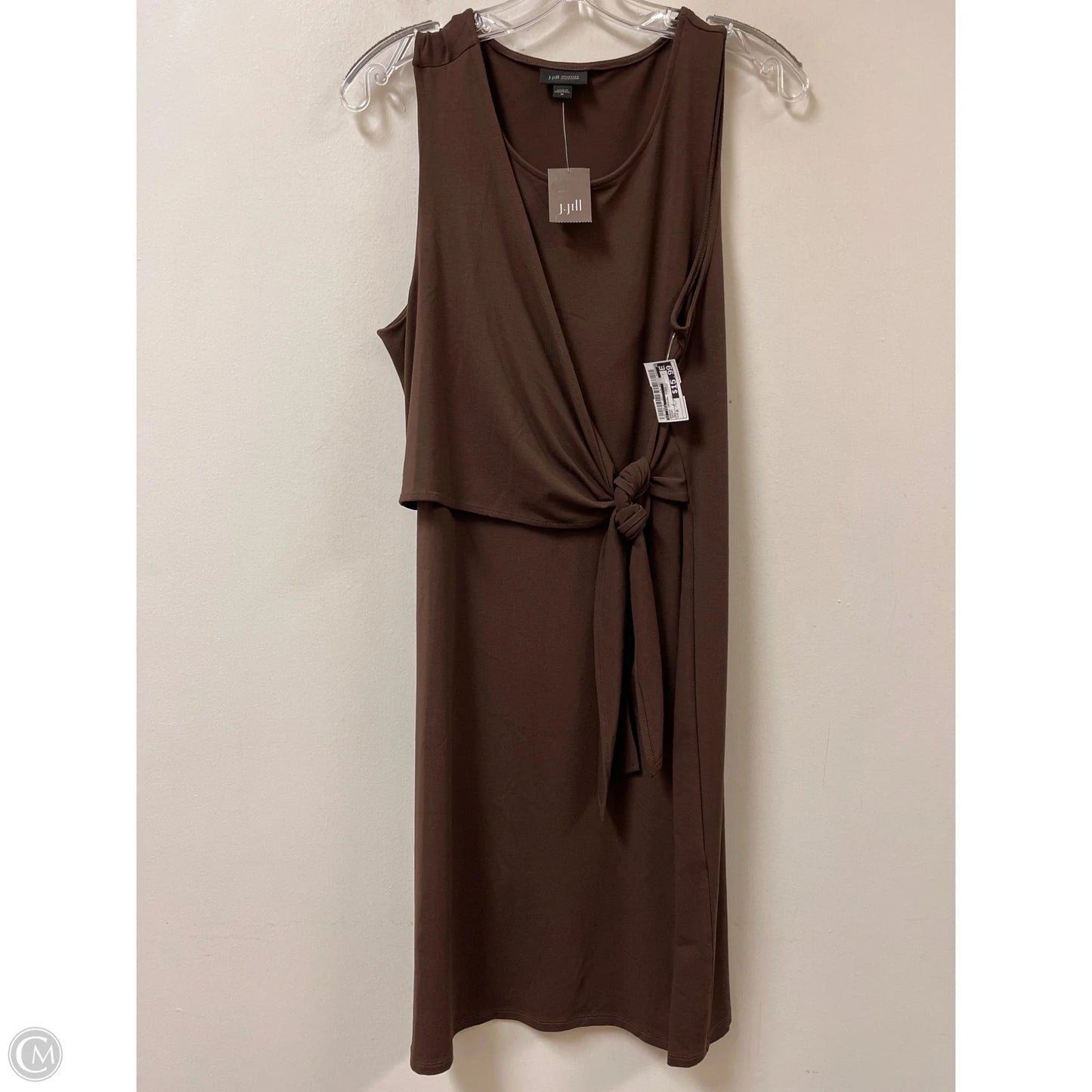 Dress Casual Midi By J. Jill In Brown, Size: M