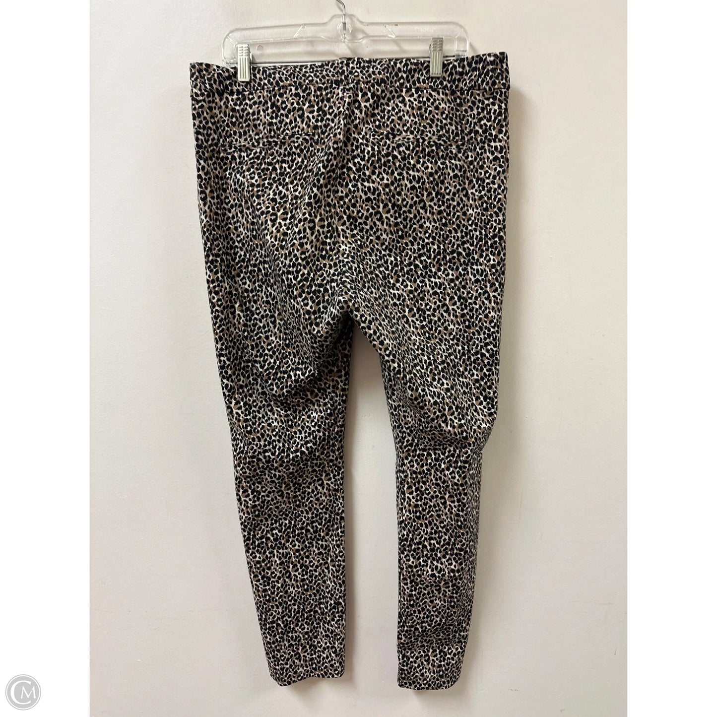 Pants Cropped By Old Navy In Animal Print, Size: 14