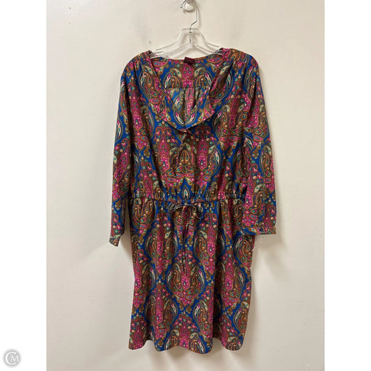 Dress Casual Midi By Merona In Multi-colored, Size: 3x