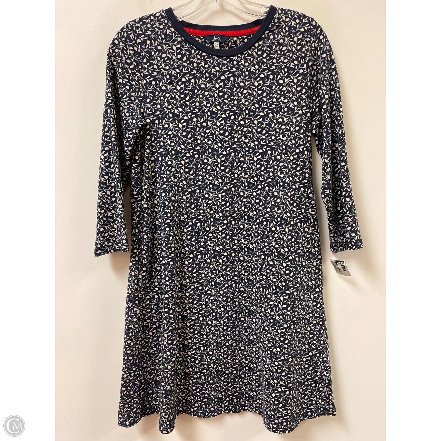 Dress Casual Midi By Joules In Navy, Size: S