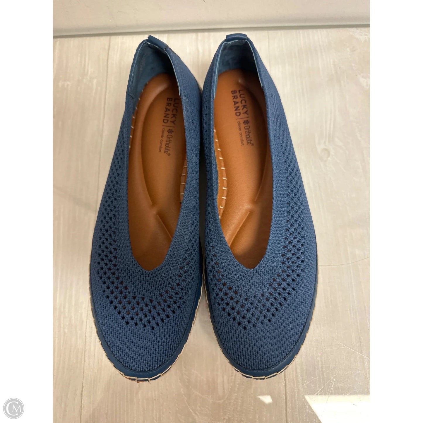 Shoes Flats By Lucky Brand In Blue, Size: 9