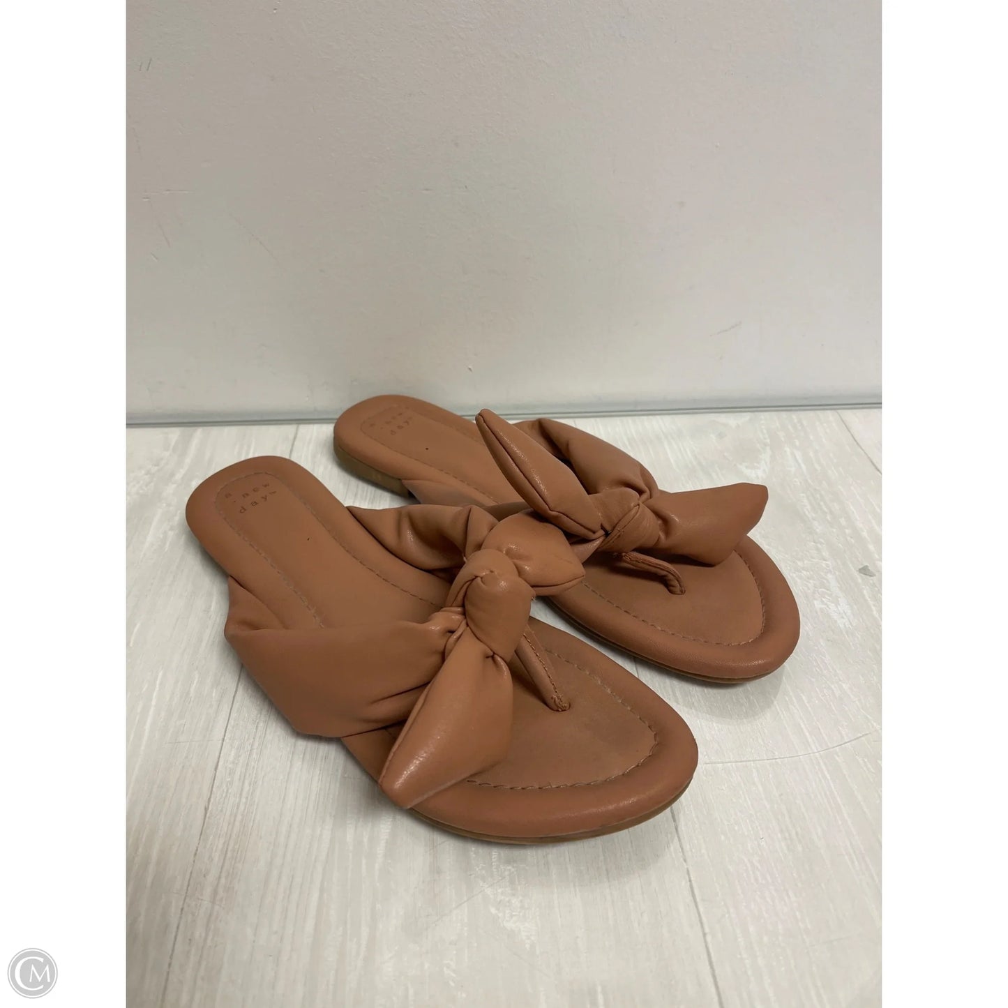 Sandals Flats By A New Day In Tan, Size: 11