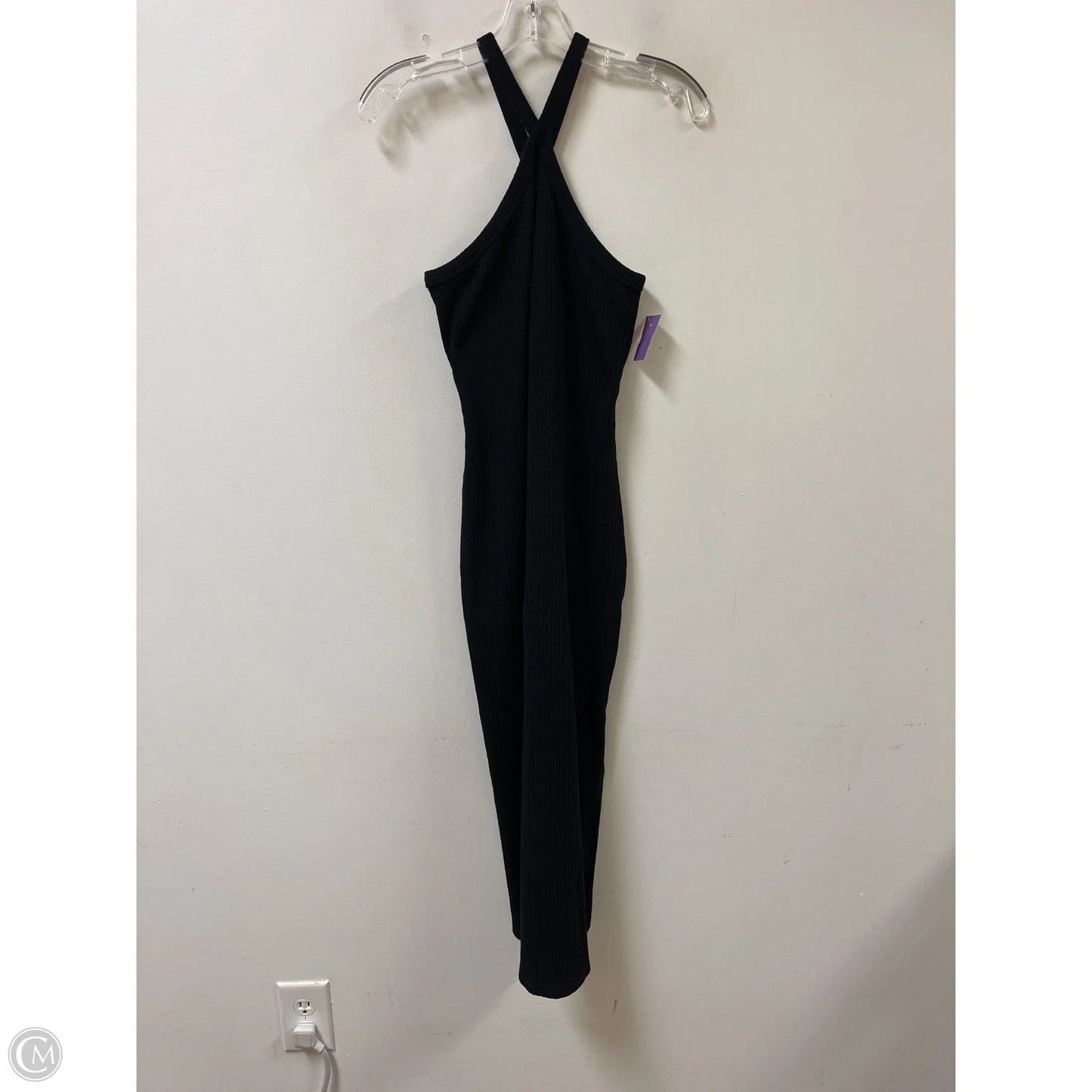 Dress Casual Midi By Old Navy In Black, Size: L