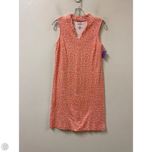 Dress Casual Midi By Croft And Barrow In Orange, Size: Xs