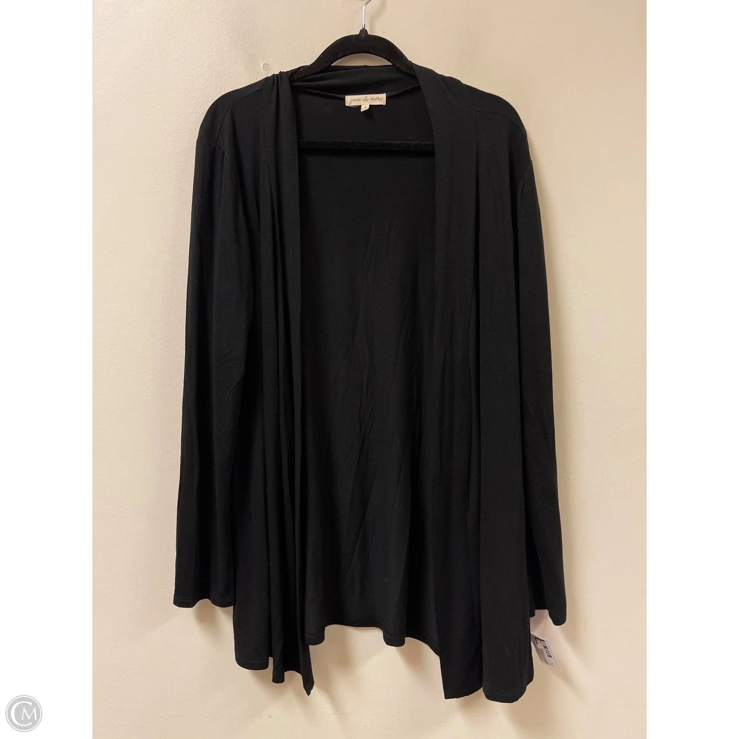 Sweater Cardigan By Clothes Mentor In Black, Size: M