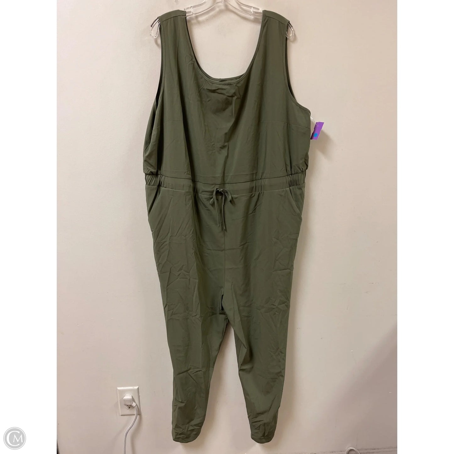 Jumpsuit By Clothes Mentor In Green, Size: 3x