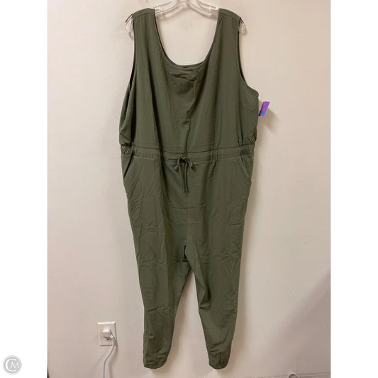 Jumpsuit By Clothes Mentor In Green, Size: 3x