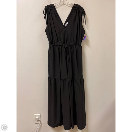 Dress Casual Maxi By Calvin Klein In Black, Size: L