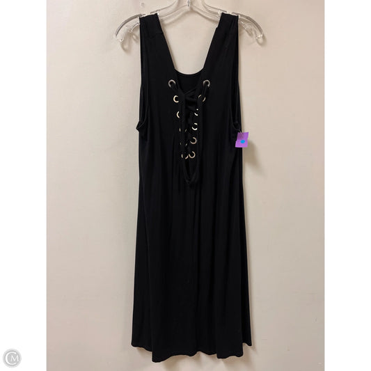 Dress Casual Midi By Cable And Gauge In Black, Size: 1x