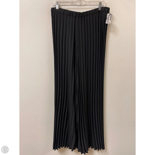 Pants Wide Leg By Kaari Blue In Black, Size: 12
