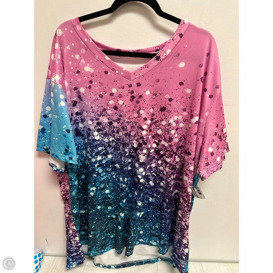 Top Short Sleeve By Clothes Mentor In Multi-colored, Size: 5