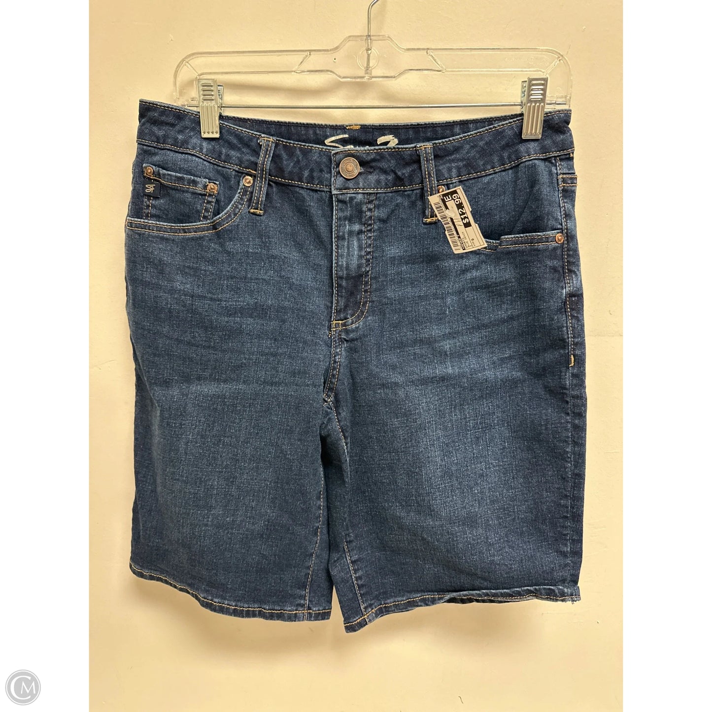 Shorts By Seven 7 In Blue Denim, Size: 6