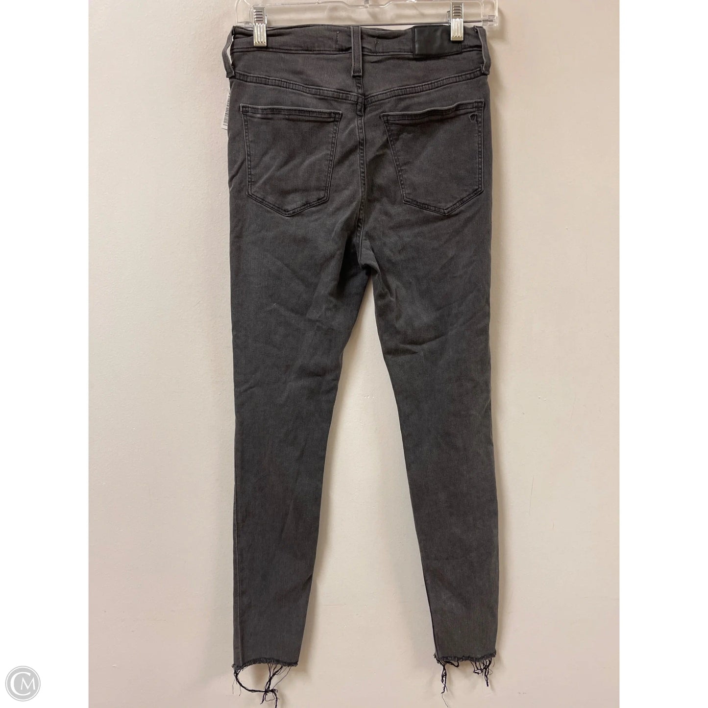 Jeans Skinny By Madewell In Black, Size: 4