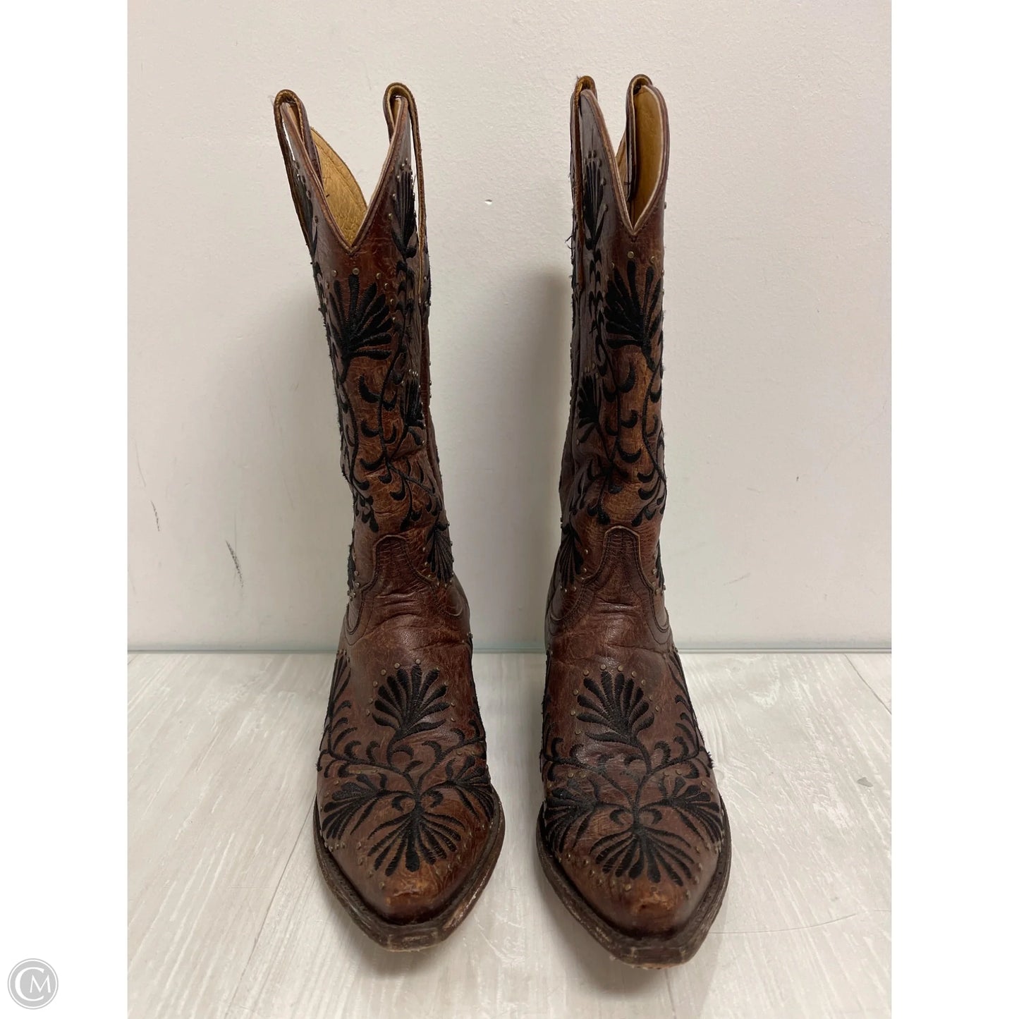 Boots Western By Cmb In Brown, Size: 8