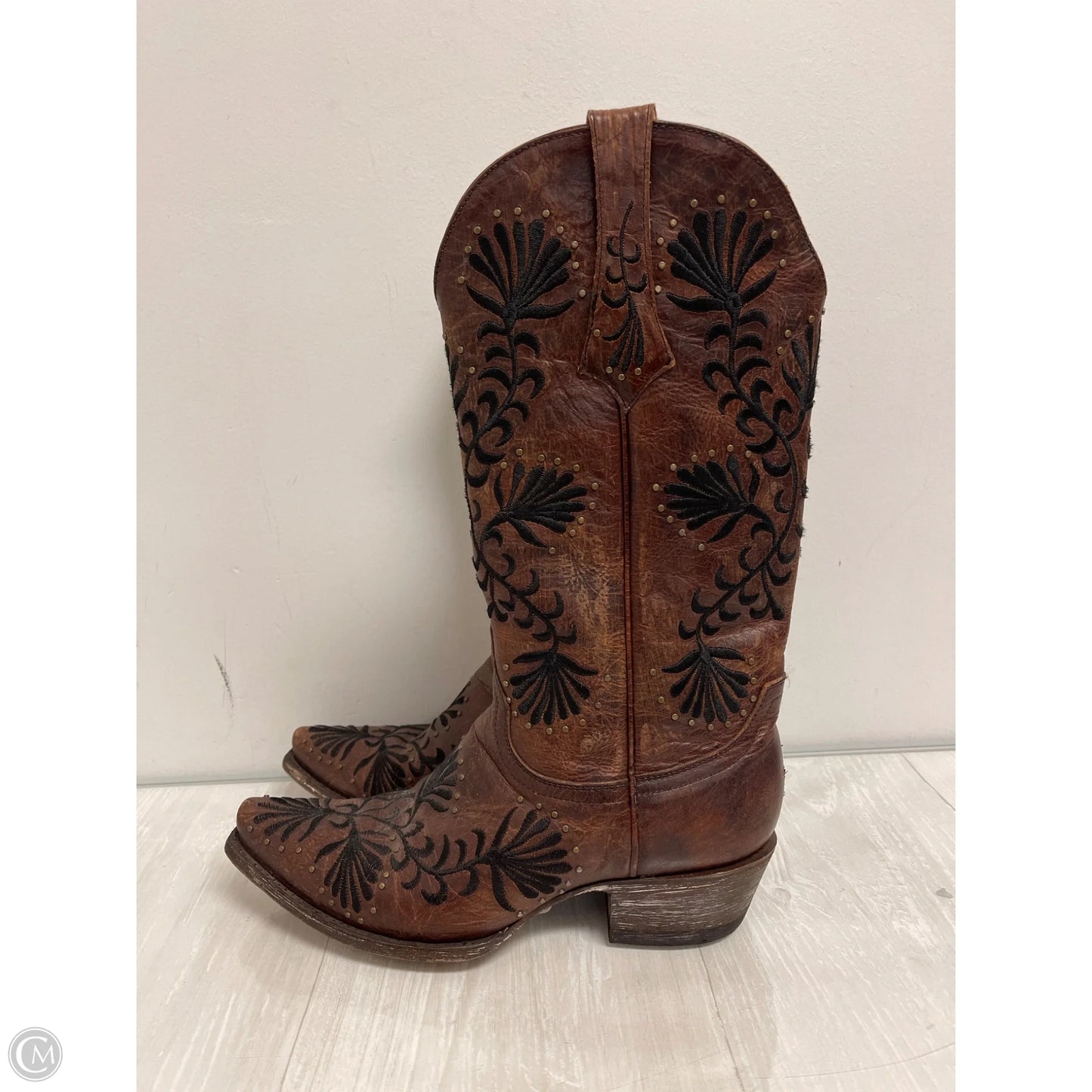 Boots Western By Cmb In Brown, Size: 8