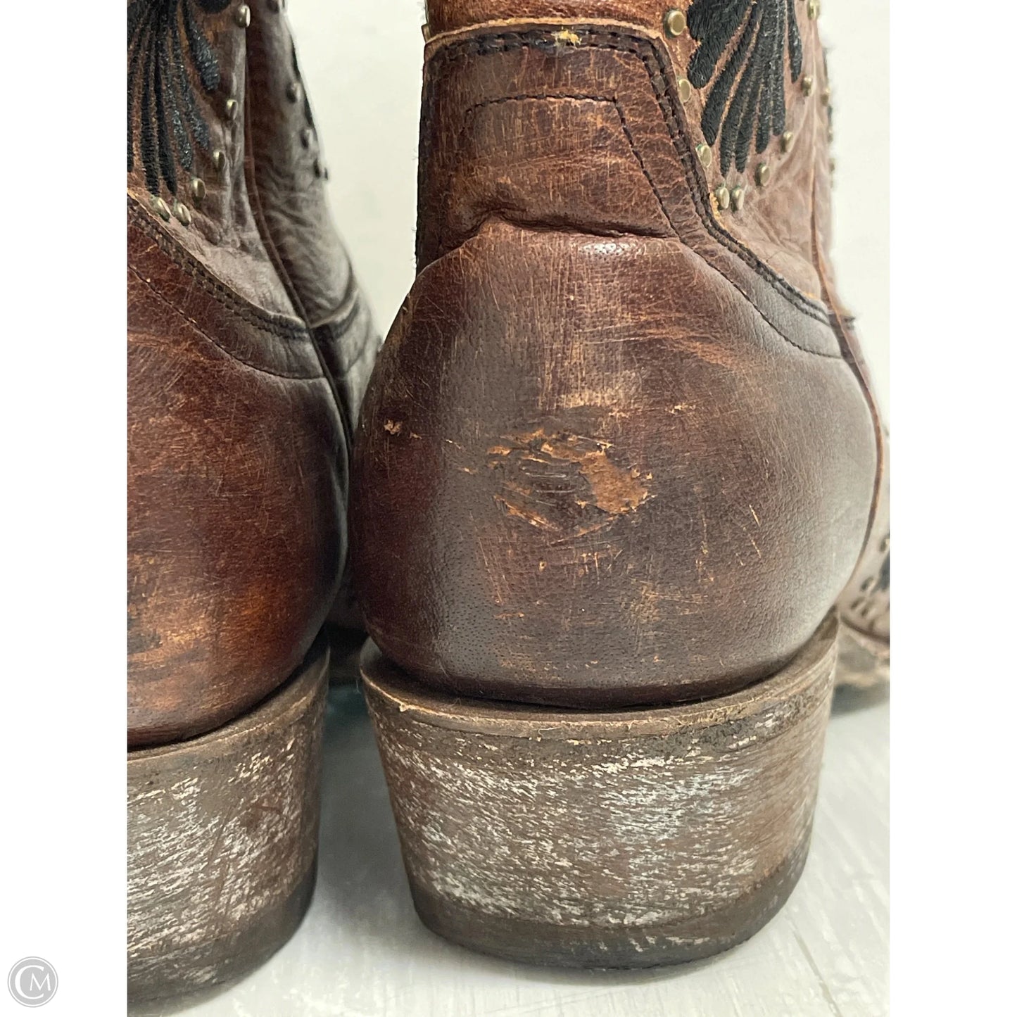 Boots Western By Cmb In Brown, Size: 8