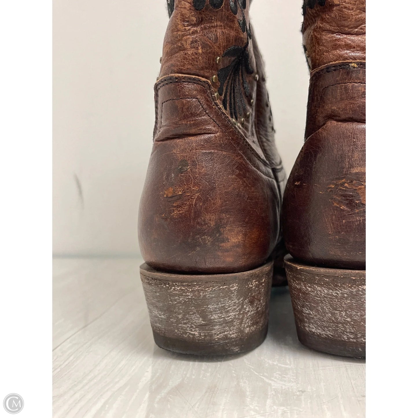 Boots Western By Cmb In Brown, Size: 8