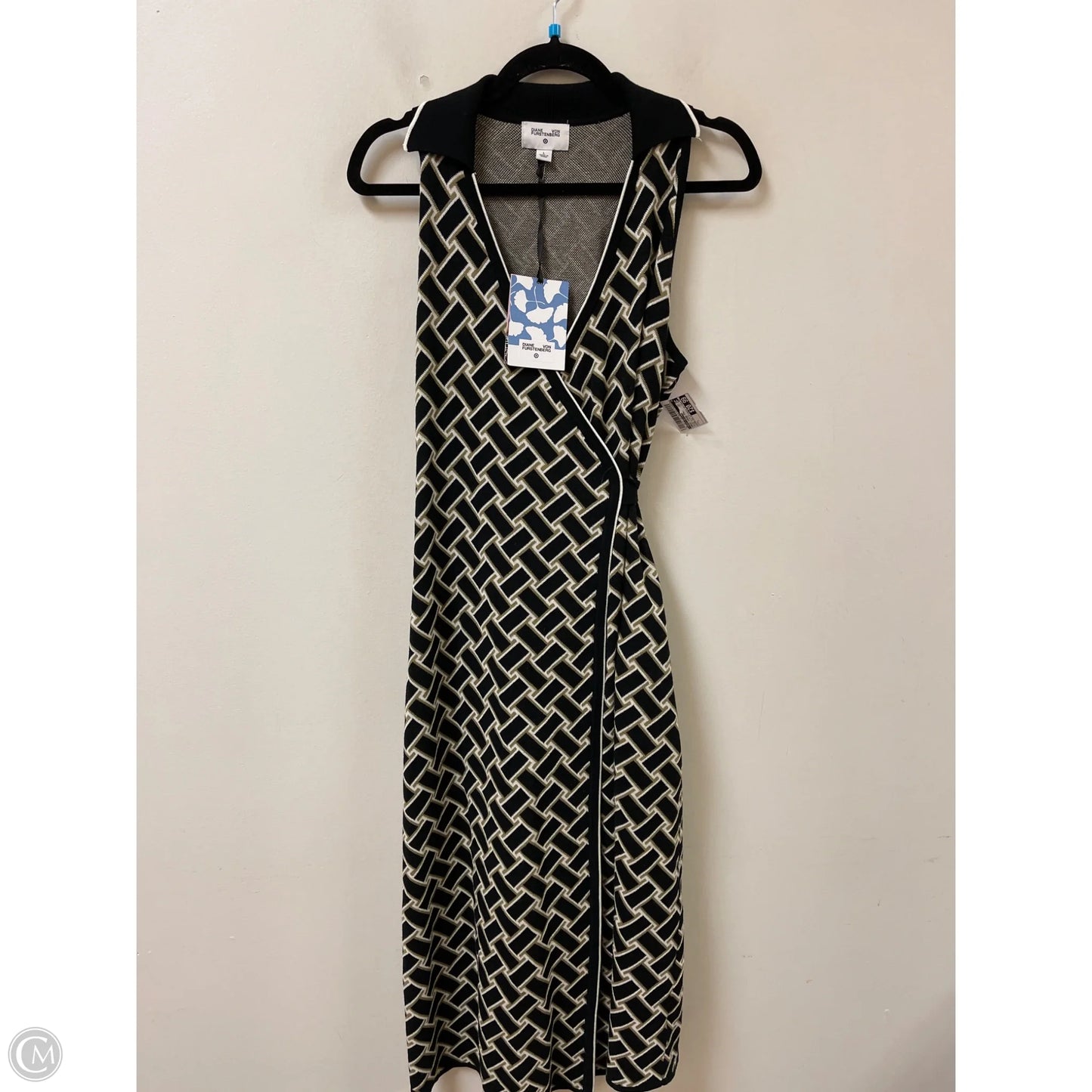 Dress Casual Midi By Target-designer In Black & White, Size: L