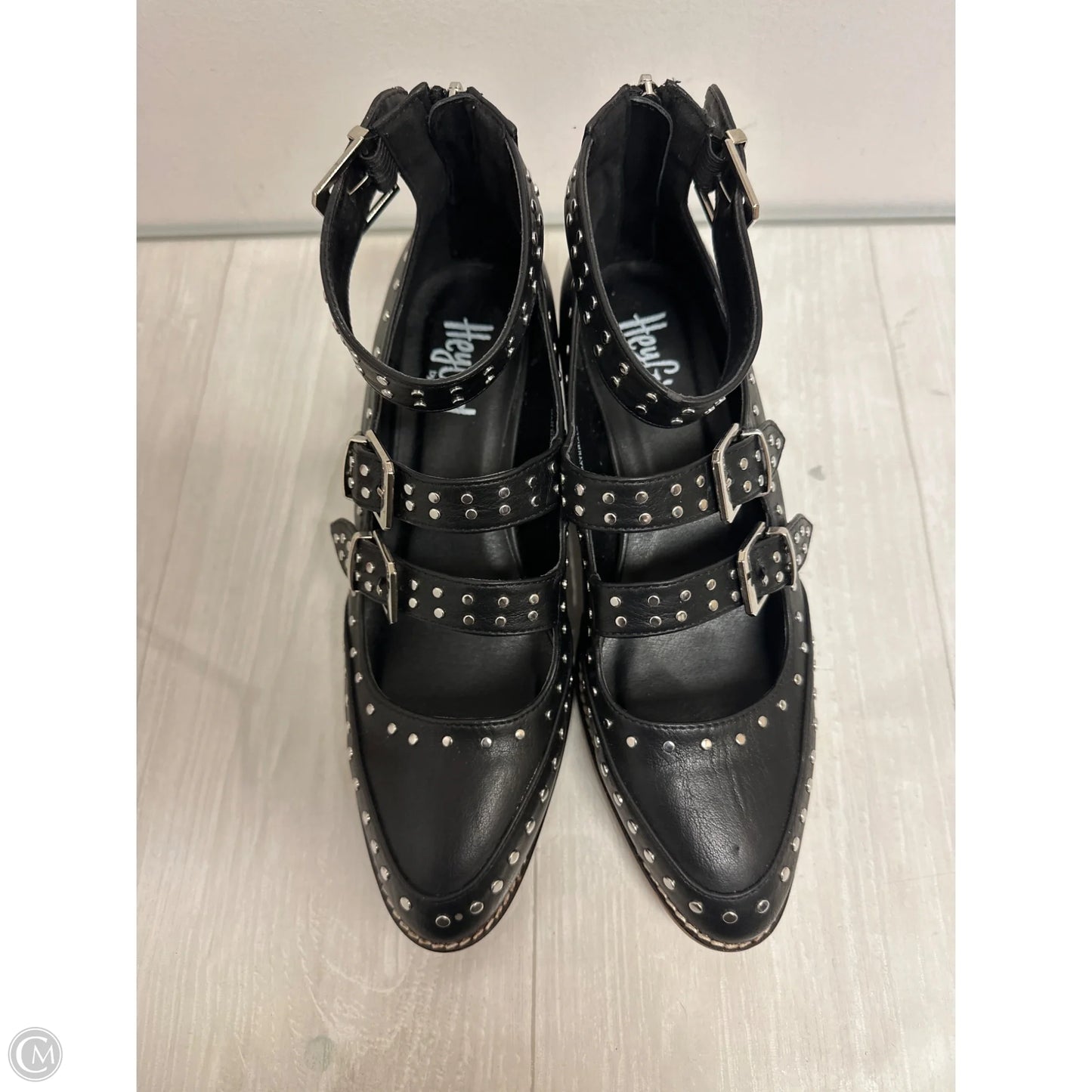 Shoes Heels Block By Clothes Mentor In Black, Size: 10
