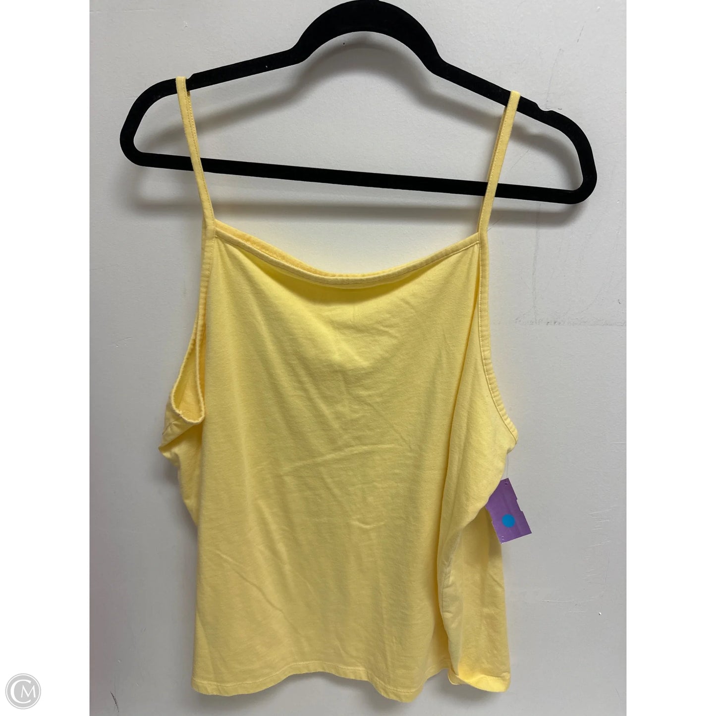 Top Cami By Old Navy In Yellow, Size: 1x