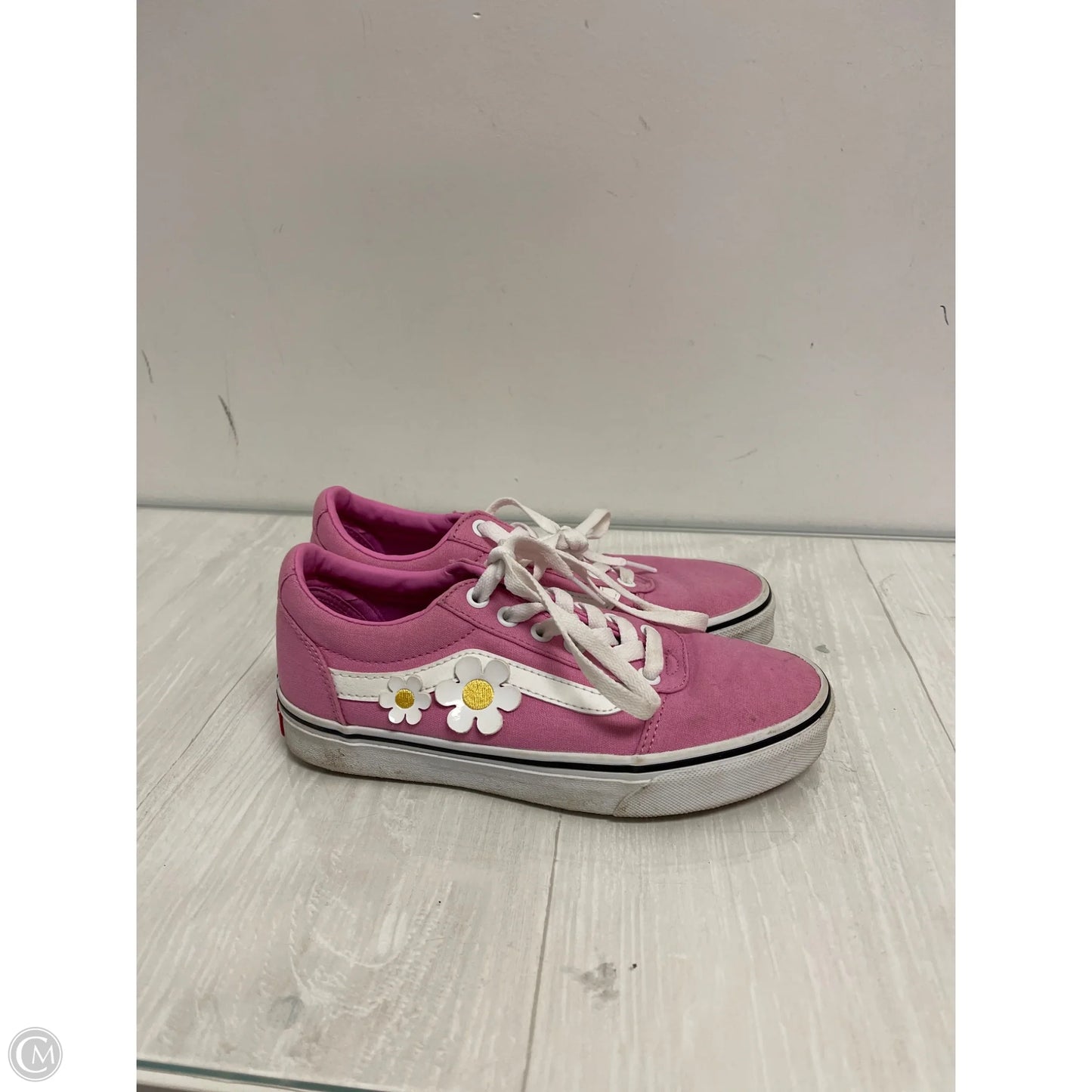 Shoes Sneakers By Vans In Pink, Size: 6